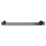 Rack Riiul 19" 1U, 170mm, Must