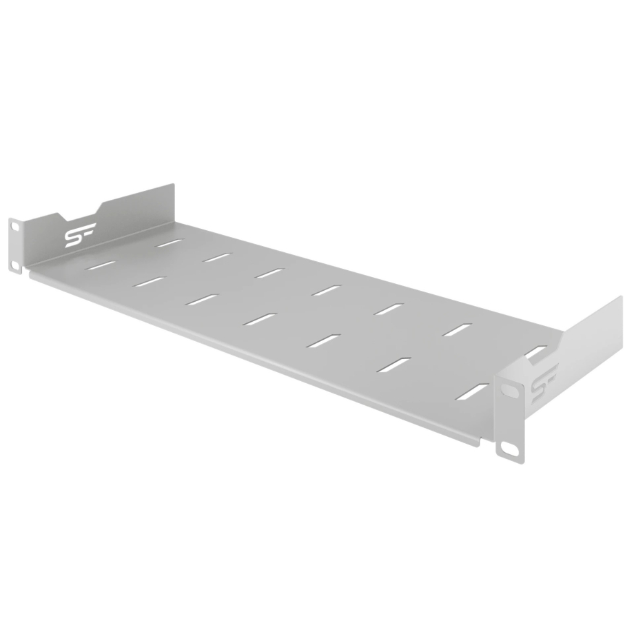 Rack Riiul 19" 1U, 170mm, Hall