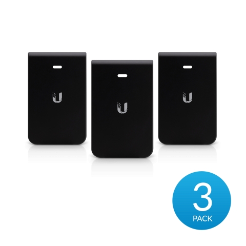 Ubiquiti In-Wall HD Kaaned, musta 3-pack