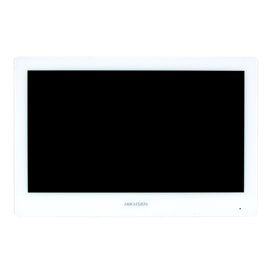 HikVision 10" TFT LCD IP-Monitor DS-KH8520-WTE1 Valge