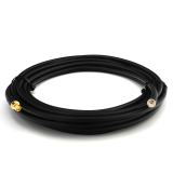 SMA Male / SMA Female 10m elastne koaksiaalkaabel — vastab LMR400 UF UltraFlex