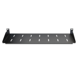 Rack Riiul 19" 1U, 170mm, Must